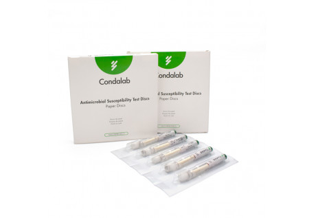 Диски з офлоксацином 10 мкг Condalab (5 флаконів по 50 дисків)